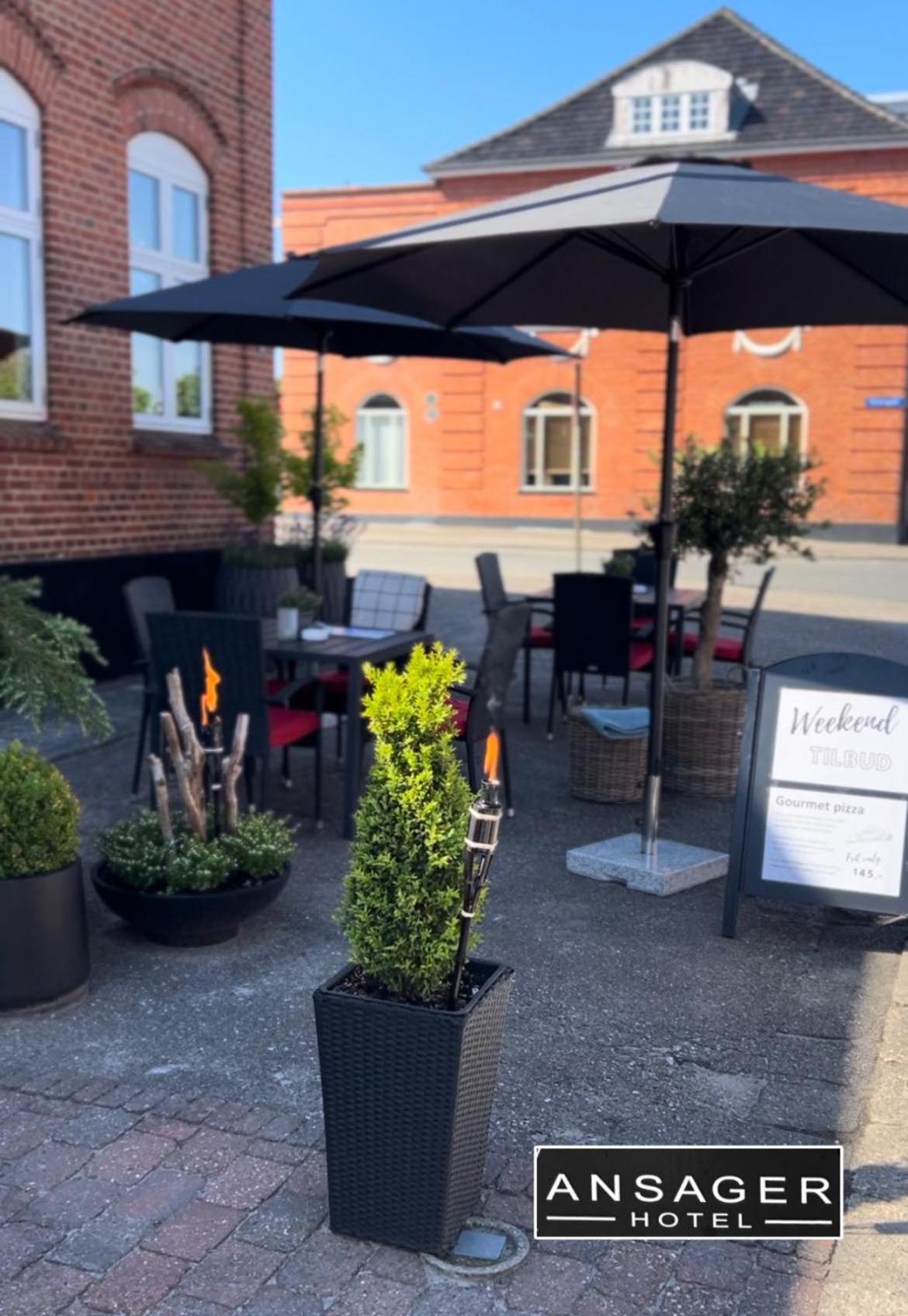 Ansager Hotel Og Hytteby المظهر الخارجي الصورة